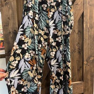 Floral Print Women's Pants